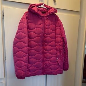Brand Pink Puffer Jacket